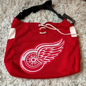Detroit Red Wings Little Earth Jersey Tote Bag NWT NHL Licensed Hockey